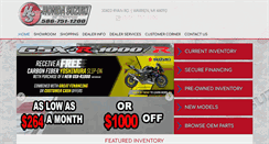 Desktop Screenshot of hondasuzukiofwarren.com